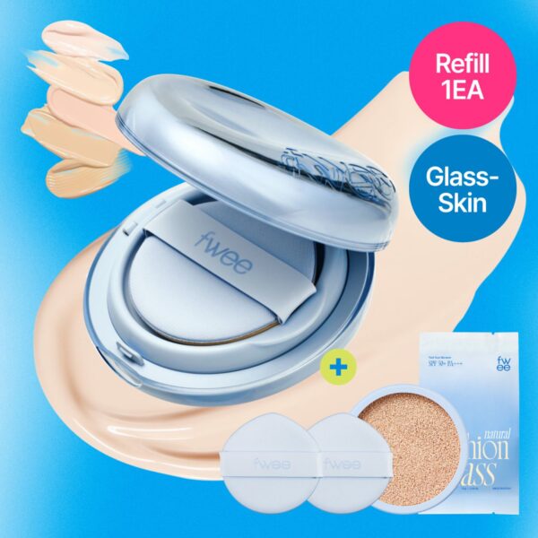 Fwee – Fond de teint – Cushion Glass Natural