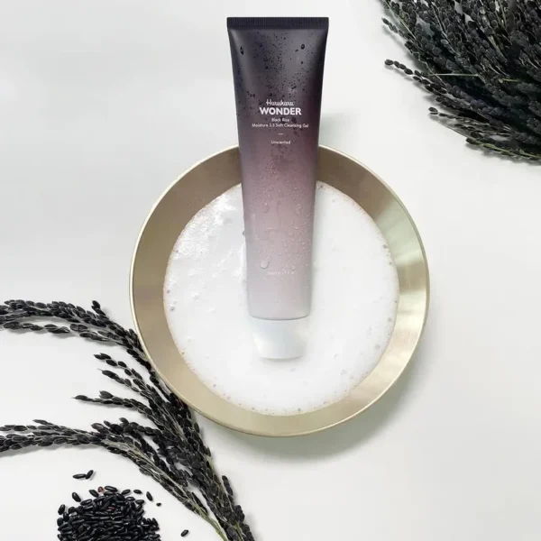 Haruharu Wonder – Nettoyant – Black Rice Moisture 5.5 Soft Cleansing Gel
